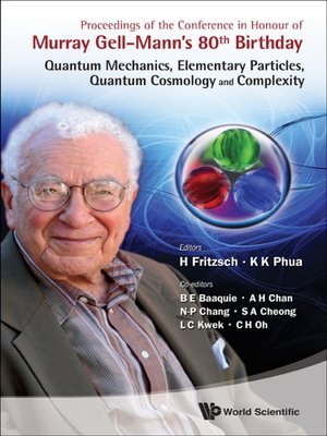 cover image of Proceedings of the Conference In Honour of Murray Gell-mann's 80th Birthday